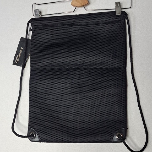 Ashbury Pennzoil Cinch Pack Drawstring‎ Backpack Gym VTG w/ Tags Racing Black - Picture 4 of 4